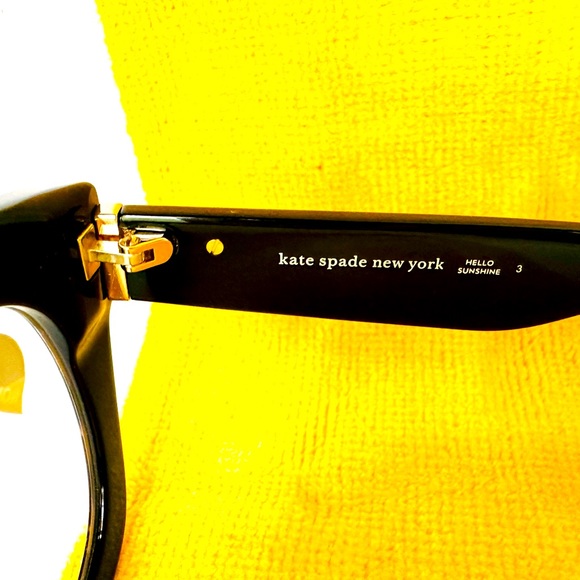 Kate Spade tan black oversized leopard print reading glasses readers 1.75 - Picture 7 of 13
